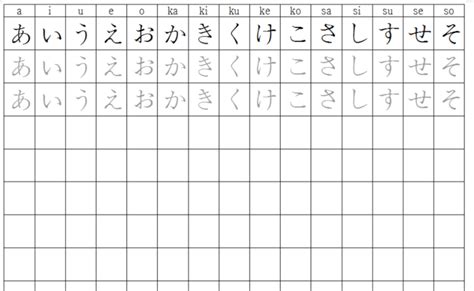 네이버 블로그>일본어 기본 문자 쓰기 연습장 14P